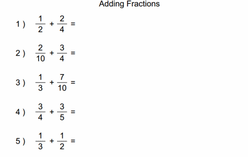 Use equivalent fractions as a strategy to add and subtract fractions