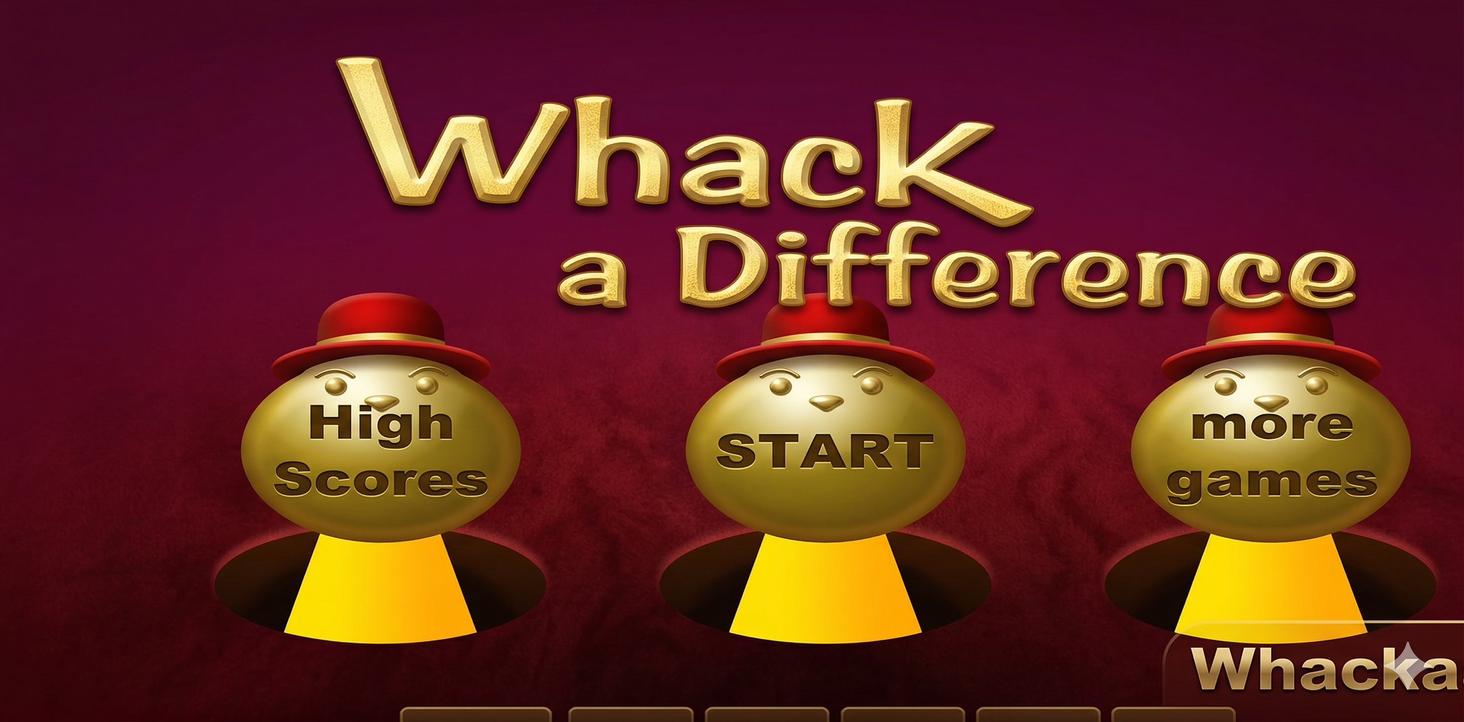 Whack a Difference