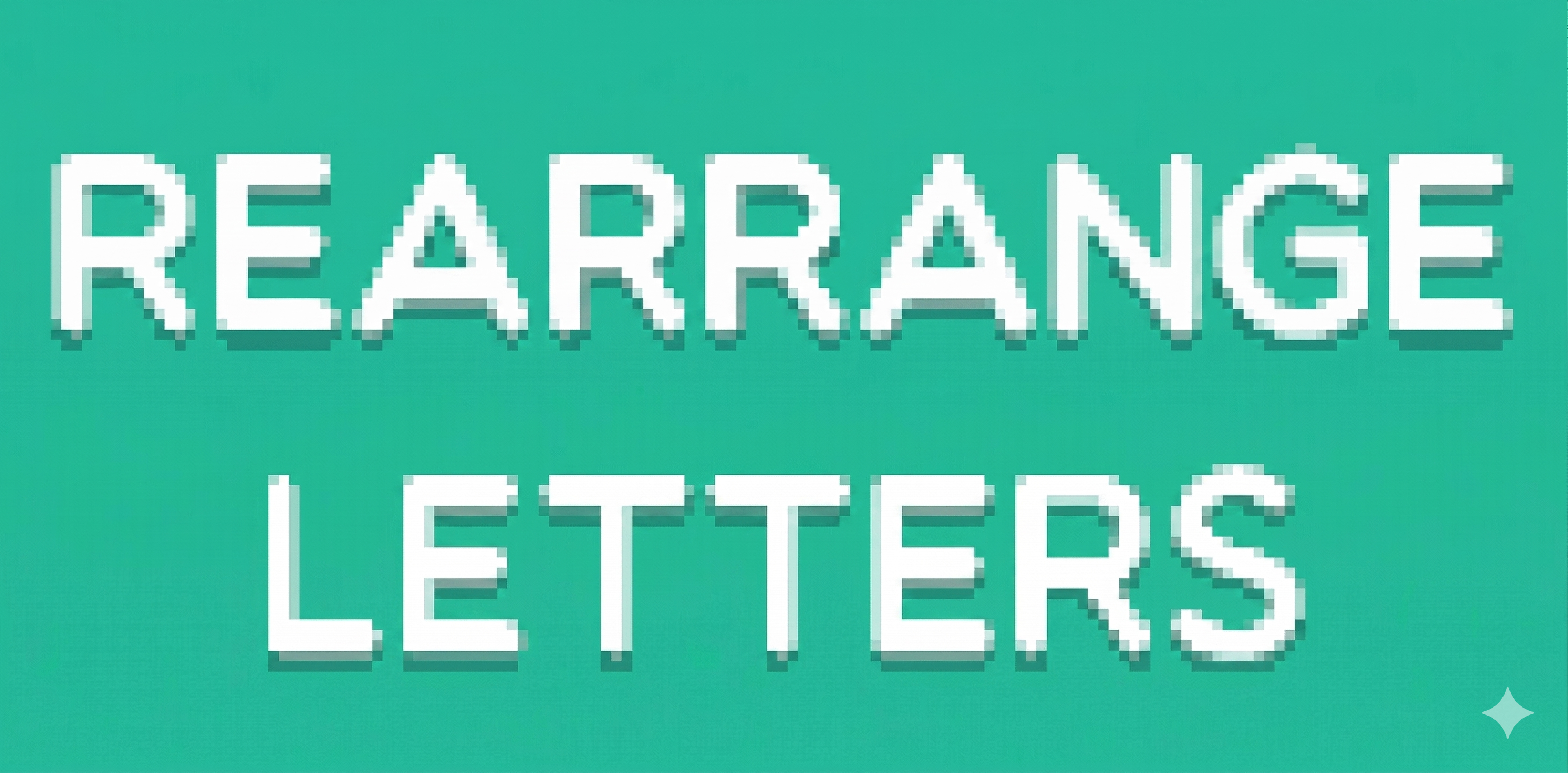 Rearrange Letters