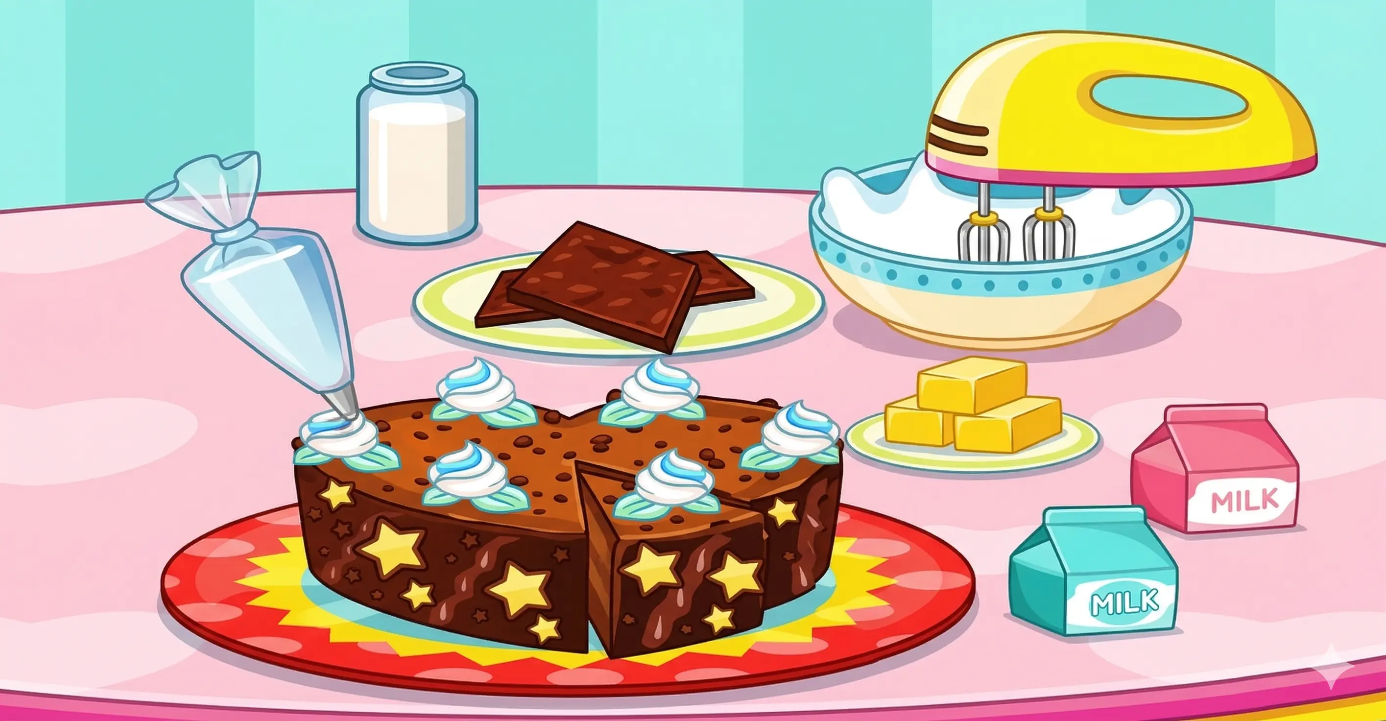 Measure and Mix Cake